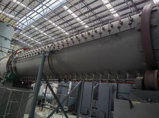 High Temperature Rotary Kiln System For Activated Carbon Production
