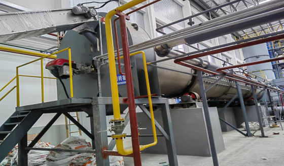 High Temperature Rotary Kiln System For Activated Carbon Production